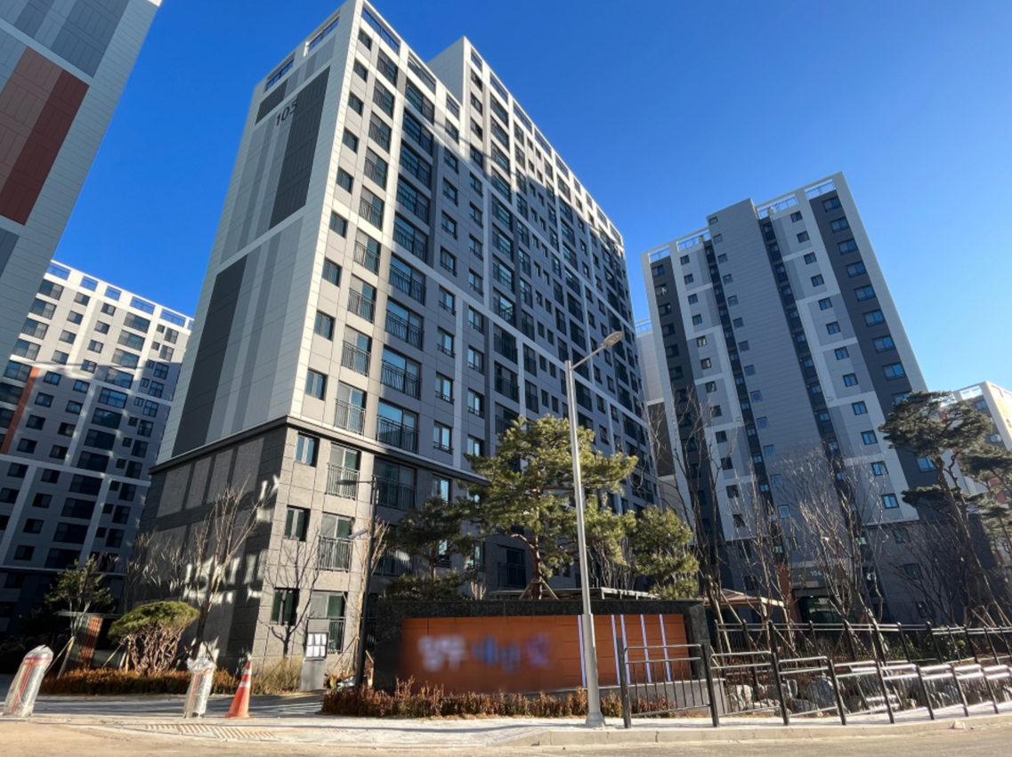 고도제한을 위반한 김포의 한 아파트
